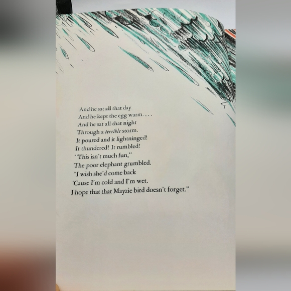 Vintage Horton Hatches The Egg Dr. Seuss 1940 First Edition & 1968 Edition - Picture 7 of 10